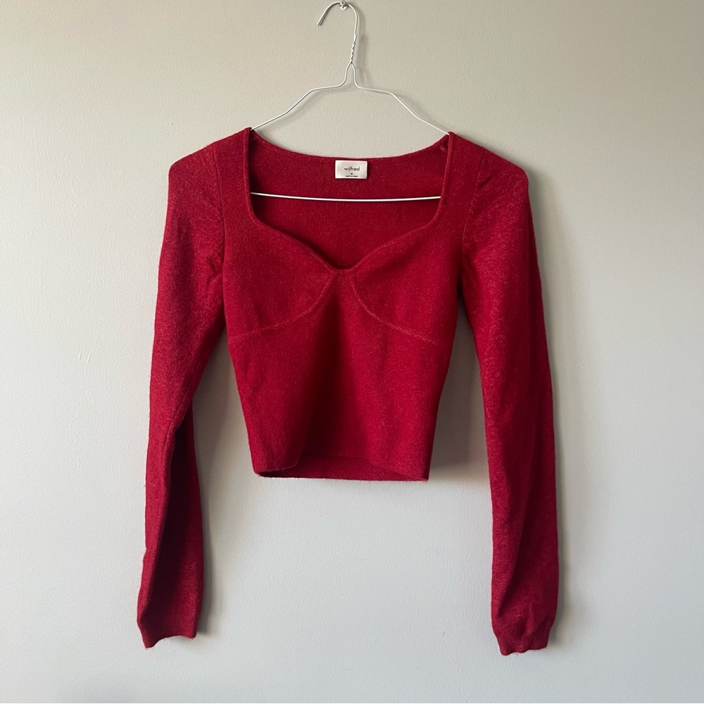 Aritiza Cashmere Knot Top